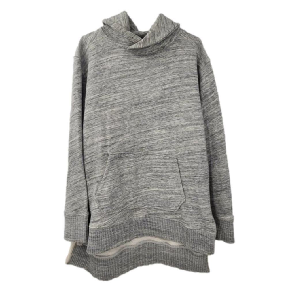 GREY STATE Grey Hooded Sweatshirt Size S